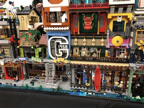 Ninjago City Collaborative Display At Brickcon 2018 The Brothers
