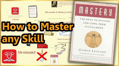 Mastery George Leonard Animated Book Review Youtube