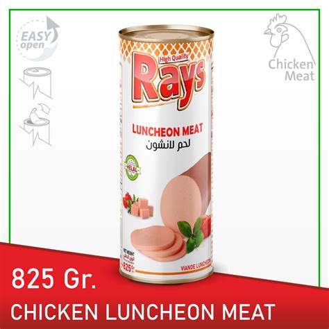 Chicken Luncheon Meat 825 G Rays Gida