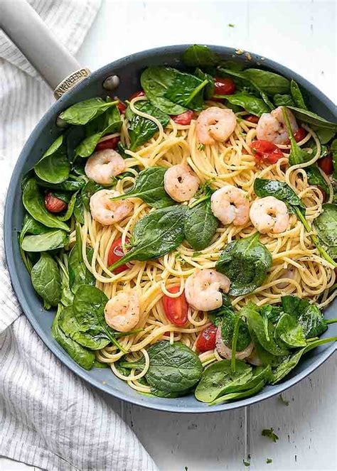 The perfect meatless meal you'll be craving again and again. Shrimp Pasta Lite