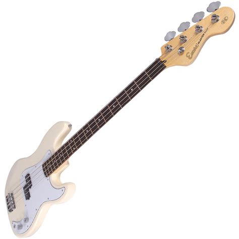 Encore Bass Guitar Vintage White From Rimmers Music