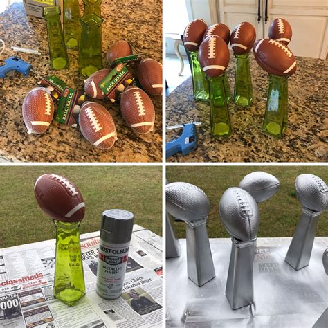 Football Centerpieces Football Party Decorations Football Party Foods
