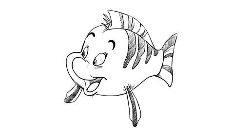 Flounder Drawing At Getdrawings Free Download