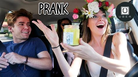 hidden camera uber prank funny nina and randa youtube