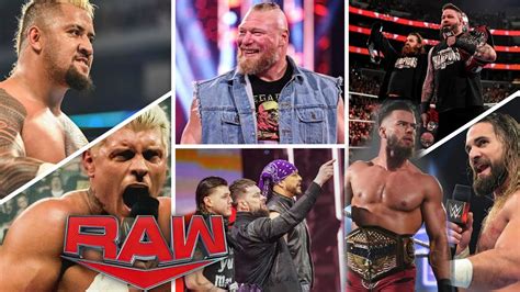 Wwe Raw April Full Show Highlights Monday Night Raw Show Highlights Wwe K