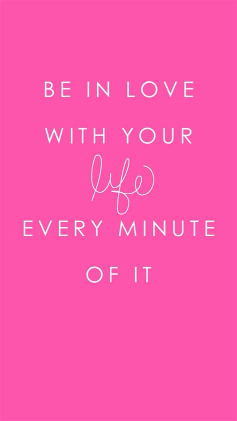 Happy Quotes Inspiration Iphone Wallpaper Kawaii Love Pink
