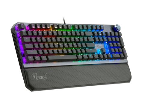 Rosewill Neon K91 Rgb Br Mechanical Gaming Keyboard With Brown Switches