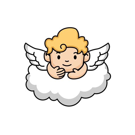 Cute Cupid Angel 4649164 Vector Art At Vecteezy