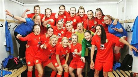 Isle Of Man Dream Win For Womens Football Team In Ynys Mon Bbc Sport