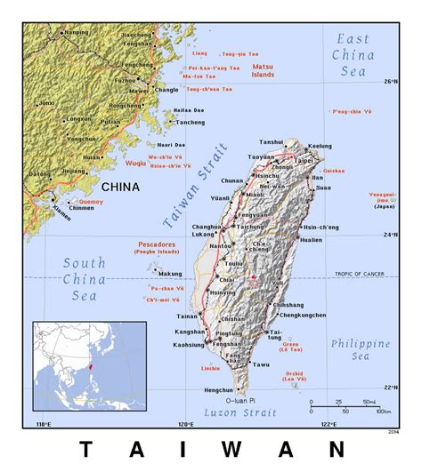 Taiwan Area Map