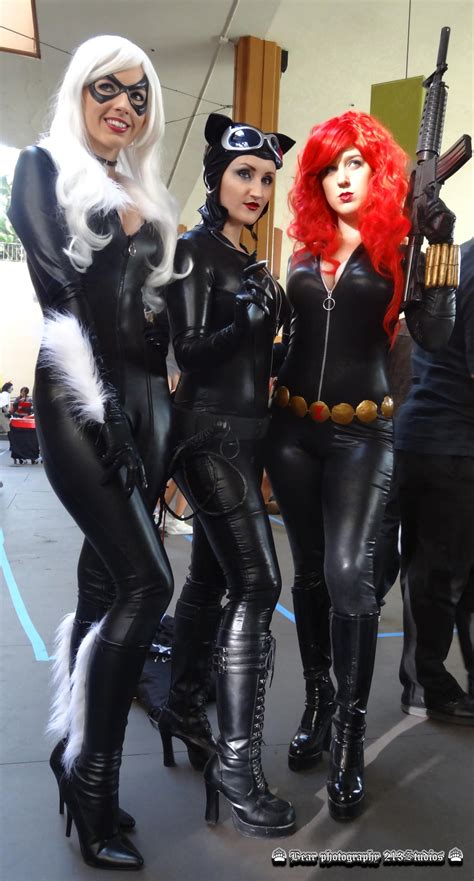 Black Cat Catwoman Black Widow By Bear213 On Deviantart