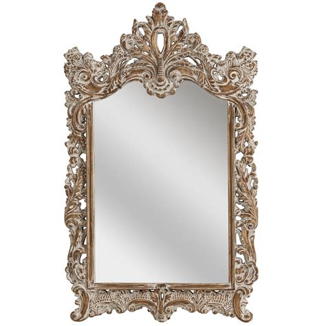 Shabby Chic Baroque Wall Mirror French Antique Style Furniture