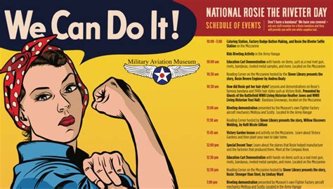 Rosie The Riveter Day Military Aviation Museum