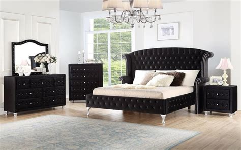 Our stylish bedroom furniture and inspiring ideas are just what you need. Deanna Black Bedroom Set | Urban Furniture Outlet