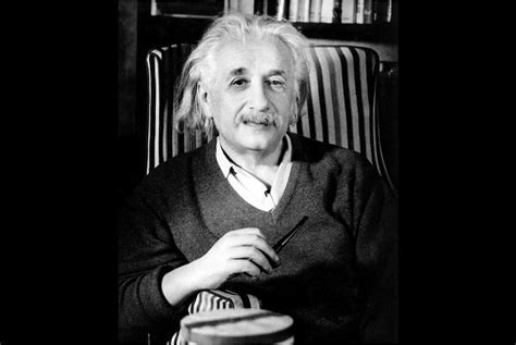 Professor Albert Einstein At Home In Princeton New Jersey March 1949
