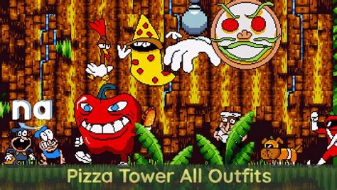 Pizza Tower All Outfits Naguide