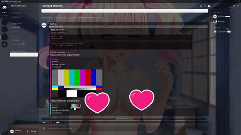Theme Blonde Hentai Girl For Discord ⤋ Download