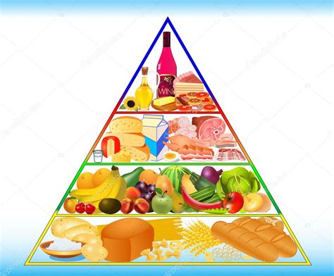 Pyramida Potravin Stock Vector Od Yurkina