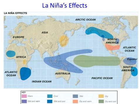 La niña is thus defined as the intense cooling of the eastern and central tropical pacific ocean, frequently experienced together with warmer than normal sea surface temperatures in the west side of the pacific. El nino & la nina tam 2013-22