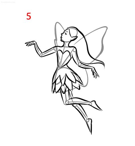 Ideas para dibujar hadas | Cómo dibujar un hada