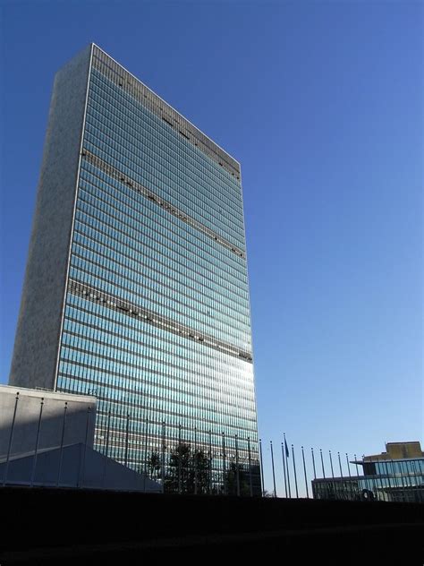 Secretariat Building At United Nations New York City Flickr