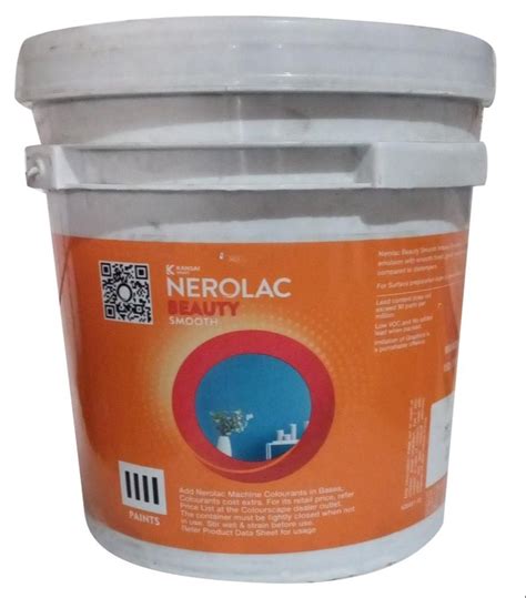 Nerolac Beauty Smooth Emulsion Paint Litre At Rs Bucket In New