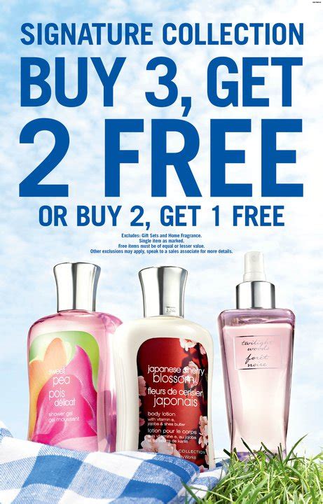 My favorite place to purchase them is on ebay~ sometimes i actually buy the cards at a cheaper price that it is actually worth! Bath & Bodyworks: Signature Collection Buy 3 Get 2 Free Or ...