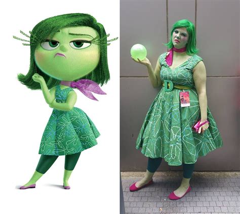 Disgust Costume For Adults вњ Disney Inside Out Girls Classic