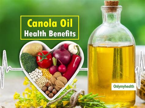 Canola Oil Health Benefits Reduces Bad Cholesterol And Controls Blood