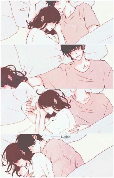 Couple Sleep And Cute Image Anime Manga Couple Boy And Girl In 2019