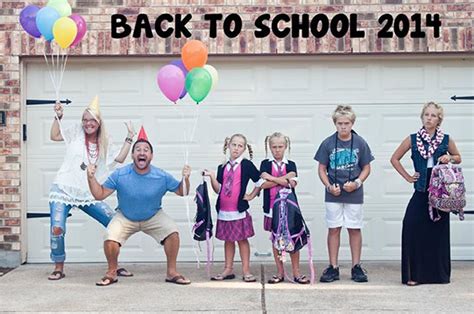 19 Hilarious Photos Of Parents Celebrating The Day Their Kids Go Back