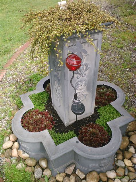 No outdoor space is quite complete without a water feature, but unfortunately those can come with a pretty hefty price tag. My Guy & I DIY: Repurposed Water Fountain
