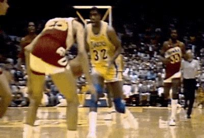 Large collection of the best lakers gifs. Magic Johnson to James Worthy - Los Angeles Lakers on Make a GIF