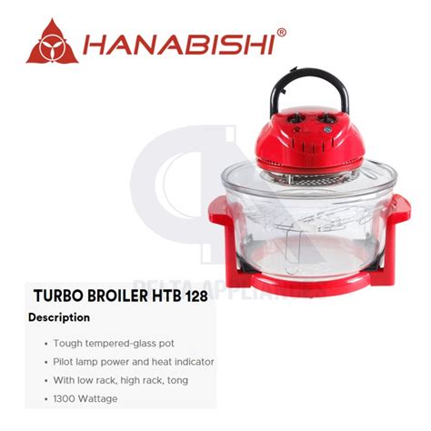 Hanabishi Htb 128 Turbo Broiler Shopee Philippines
