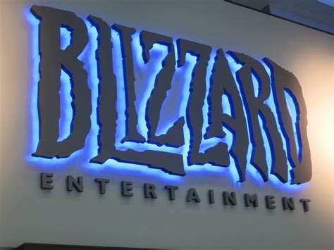 Is an american video game developer and publisher based in irvine, california. Blizzard Entertainment Logo | Inside the main receptionist ...
