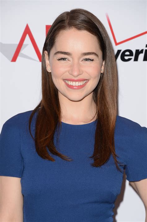 Her father was a theatre sound engineer and her mother is a businesswoman. Emilia Clarke - AFI Awards Luncheon in Beverly Hills (2014)