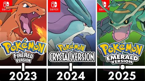 All Pokemon Games On Nintendo Switch Gen 123 The Future Of