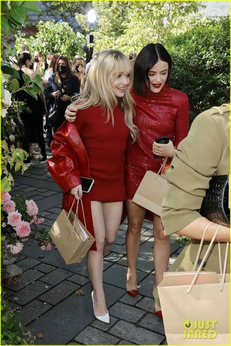 Sabrina Carpenter And Lucy Hale Match At Michael Kors Collection Fashion