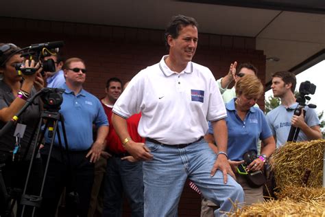Rick Santorum Rick Santorum At The Iowa State Fair In Des Flickr