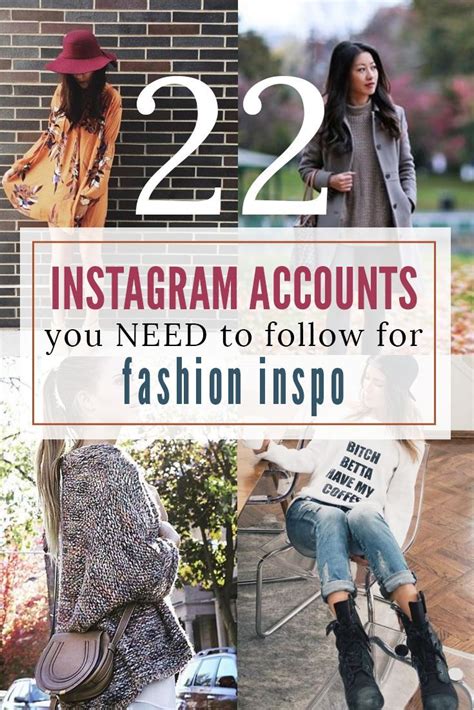 22 Instagram Accounts To Follow For Fashion Inspiration Society19