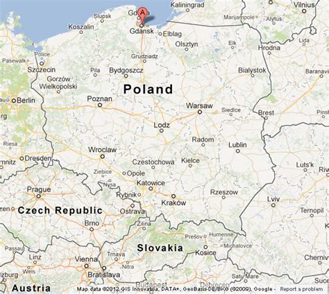 It is the capital of pomerania. Gdansk Poland Map | Earth Map