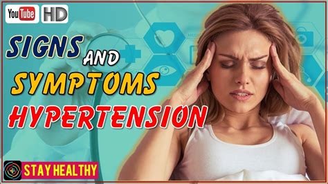 10 Signs Of Hypertension Youtube
