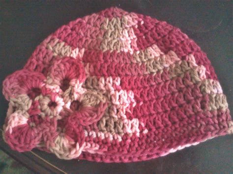 stormfly crafts crochet flower hat