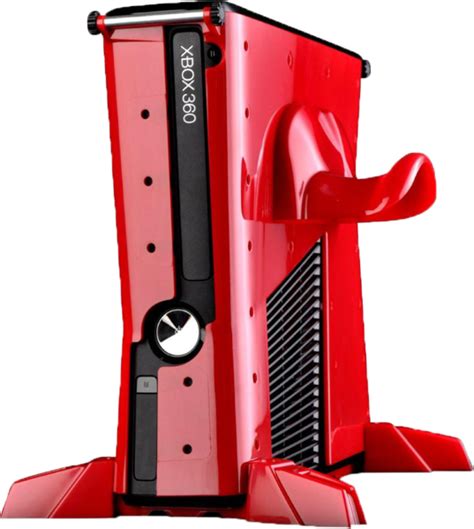 Red Customized Xbox 360 Psd Official Psds