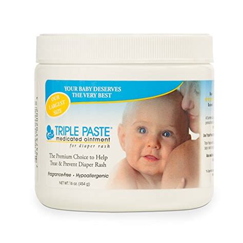 Triple Paste Medicated Ointment For Diaper Rash 16 Ounce