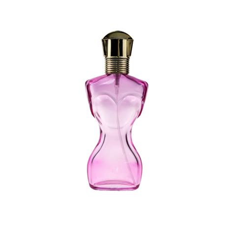 Make sure to show off your killer waist and balance. Elegent pink women Body Shape 70ml Glass Perfume Bottle ...