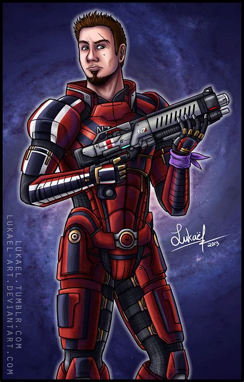 Mass Effect Garrus Vakarian By Lukael Art On Deviantart