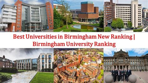 Best Universities In Birmingham Uk New Ranking Birmingham University