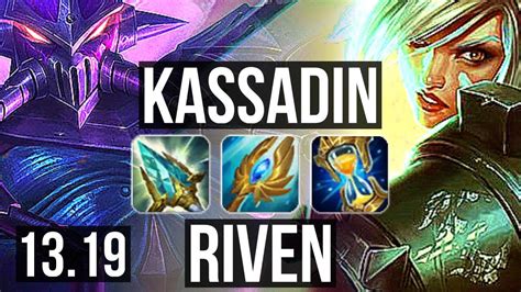 Kassadin Vs Riven Mid Rank Kassadin Godlike Tr