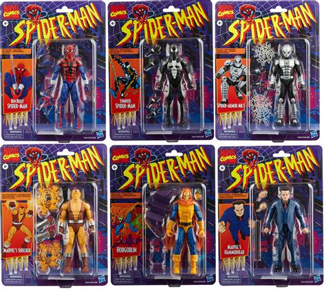 Toys And Hobbies Marvel Legends Spider Man Retro Wave 1 6 Inch Action